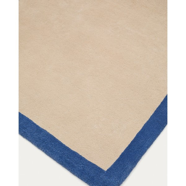 Kék-bézs pamut szőnyeg 90x150 cm Nalim – Kave Home-image-4