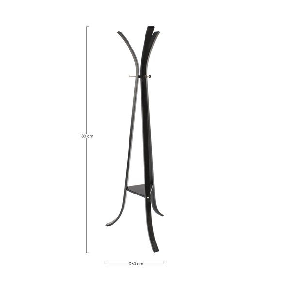 Fekete acél fogas 60x180 cm Triomphe – Bizzotto-image-2