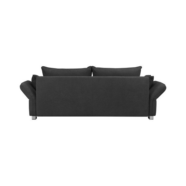 Casiopeia sötétszürke kinyitható kanapé ágyneműtartóval, 245 cm - Windsor & Co Sofas-image-3
