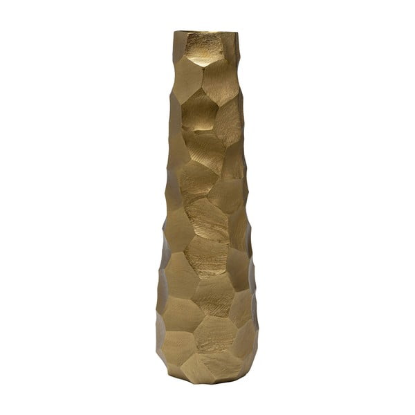 Aria aranyszínű alumínium váza, magasság 60 cm - Kare Design