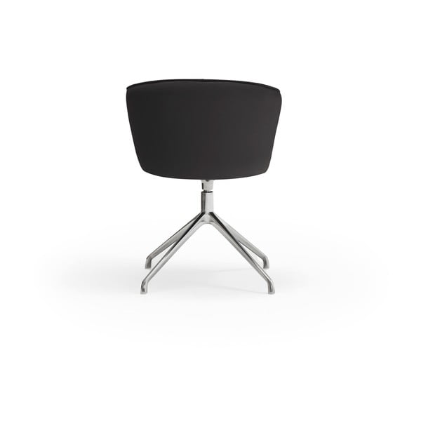 Fekete kárpitozott étkezőfotel szett 2 db-os Add – Teulat-image-3