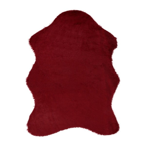 Tavsantuyu Red vörös műszőrme szőnyeg, 80 x 105 cm