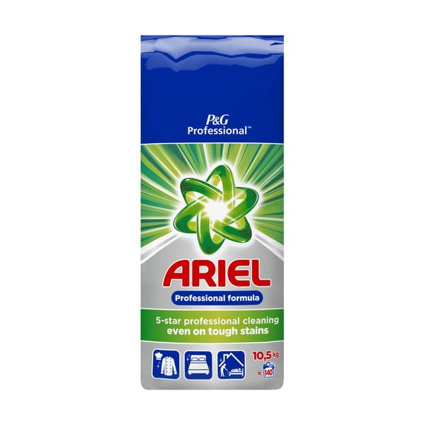 Ariel Regular mosópor családi kiszerelésben, 9,8 kg (140 mosás)