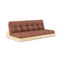 Téglavörös kinyitható kanapé 196 cm Base – Karup Design