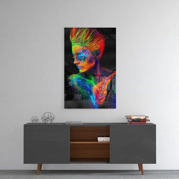 Colorful üvegezett kép - Insigne-image-1