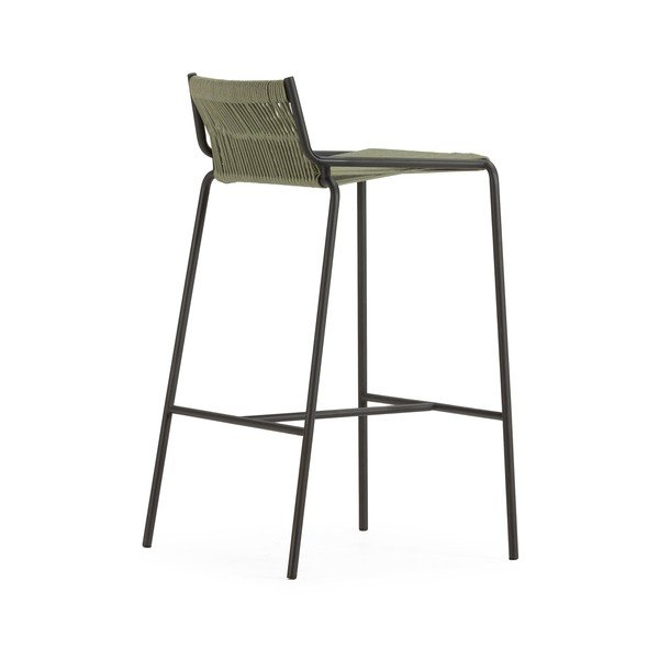 Zöld fém bárszék (ülésmagasság 65 cm) Emily – Marckeric-image-3