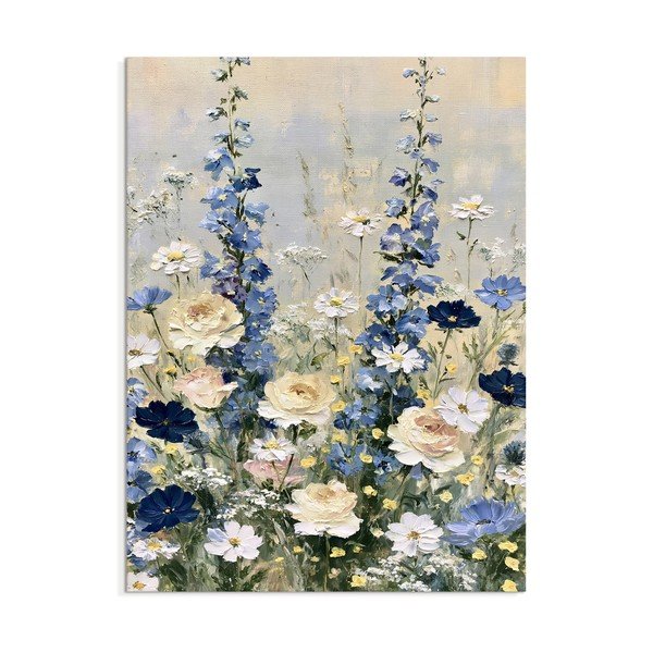 Nyomtatott vászon kép 60x80 cm Blue Meadow – Styler