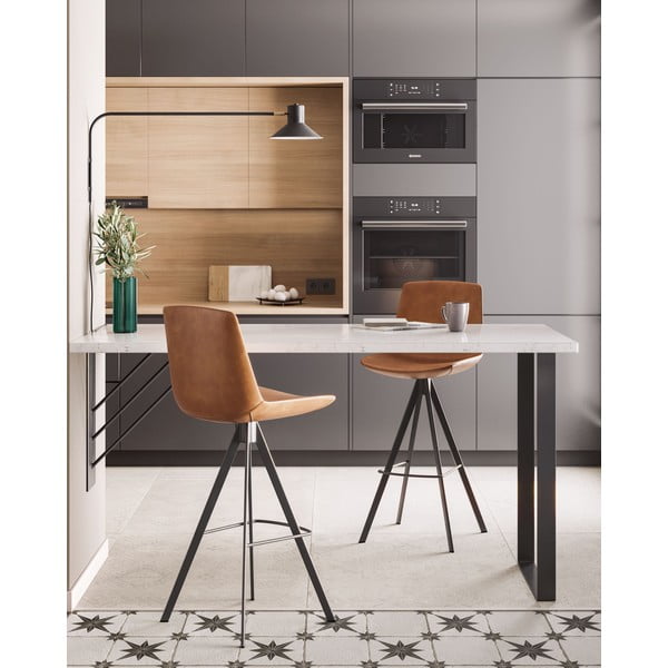 Fekete fali lámpa ø 20 cm Aria – Kave Home-image-1