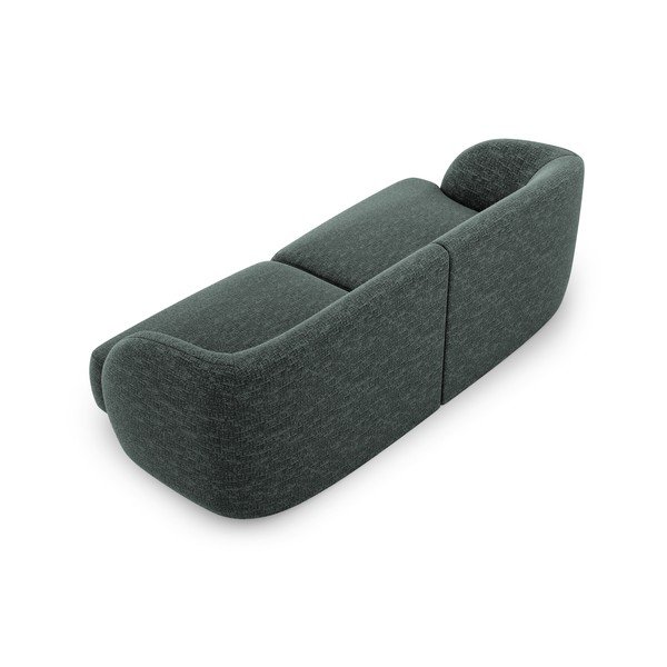 Sötétzöld kanapé 184 cm Miley – Micadoni Home-image-3