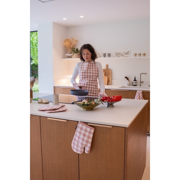 Pamut konyharuha szett 2 db-os 50x70 cm Gingham – Tiseco Home Studio-image-3