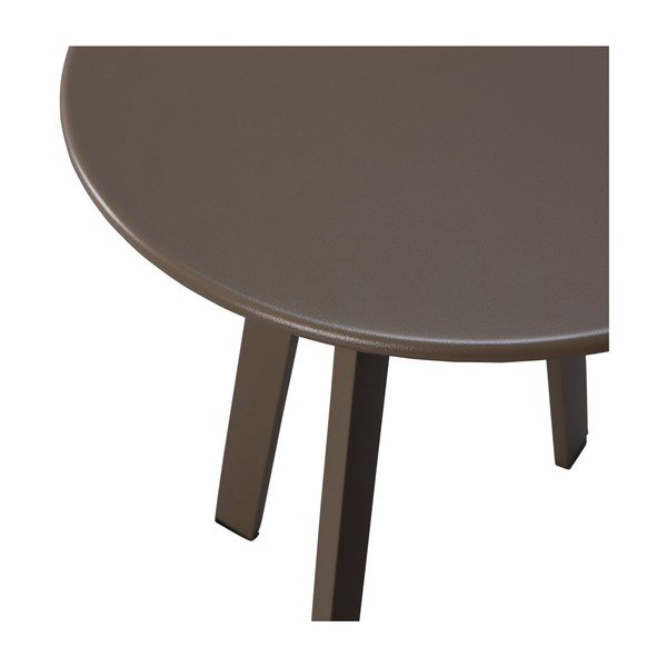 Fém kerek kerti kisasztal ø 40 cm Fer – WOOOD-image-3
