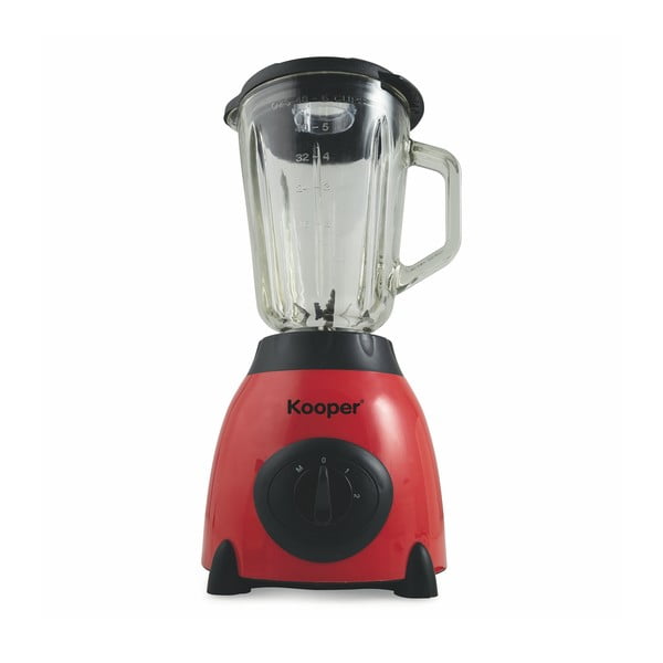 Piros turmixgép, 1,5 l - Kooper-image-4