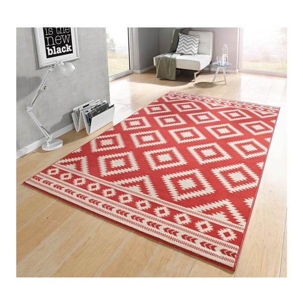 Gloria Ethno piros szőnyeg, 160 x 230 cm - Hanse Home-image-1