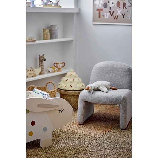 Szürkésbézs gyerek fotel Neel – Bloomingville Mini-image-1