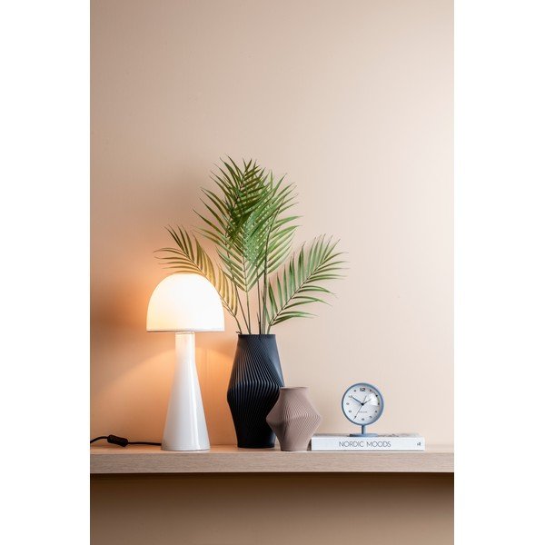 Fehér asztali lámpa üveg búrával (magasság 45 cm) Bombin – Leitmotiv-image-1