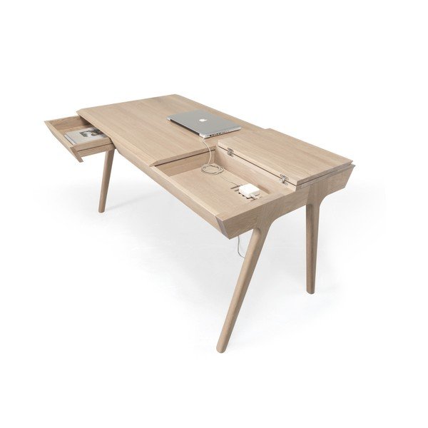 Metis tölgyfa íróasztal tárolóhellyel - Wewood - Portuguese Joinery-image-1