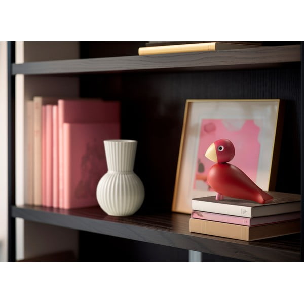 Tömörfa szobor (magasság 12,5 cm) Bird Flora – Kay Bojesen Denmark-image-3