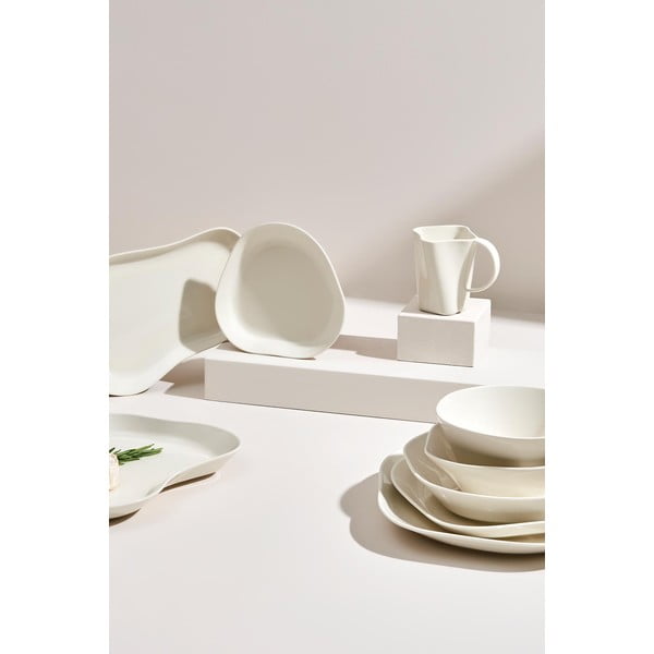 Basic 2 db fehér tányér, ø 24 cm - Kütahya Porselen-image-3