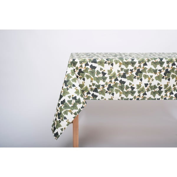 Edera zöld, kültérre is alkalmas asztalterítő, 140 x 200 cm - Pooch