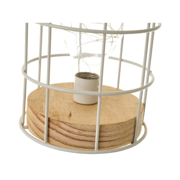 Fehér asztali lámpa (magasság 20,5 cm) – Casa Selección-image-4