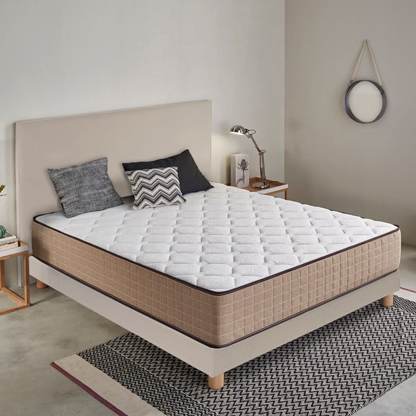 Közepes keménységű-extra kemény kétoldalas-hőszabályozó hab matrac 90x200 cm Cashmere Confort – Moonia-image-2