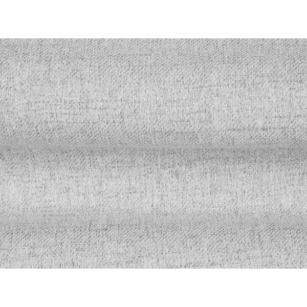 Világosszürke kárpitozott ágyneműtartós franciaágy ágyráccsal 200x200 cm Mamaia – Micadoni Home-image-1