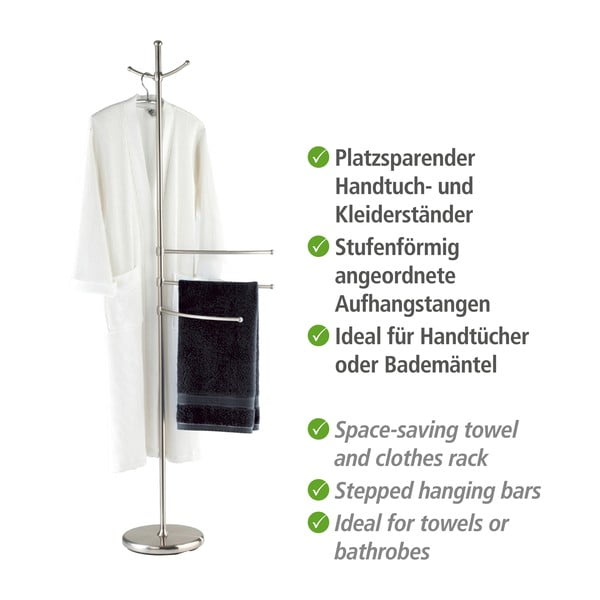 Adiamo kéztörlő és fürdőköpeny állvány - Wenko-image-4