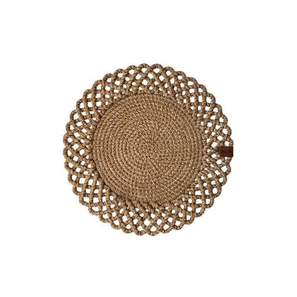 Juta tányéralátét ø 32 cm Wicker – Mila Home Luxury