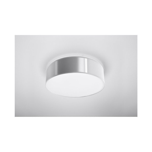 Ezüstszínű mennyezeti lámpa ø 35 cm Atis – Sollux-image-2