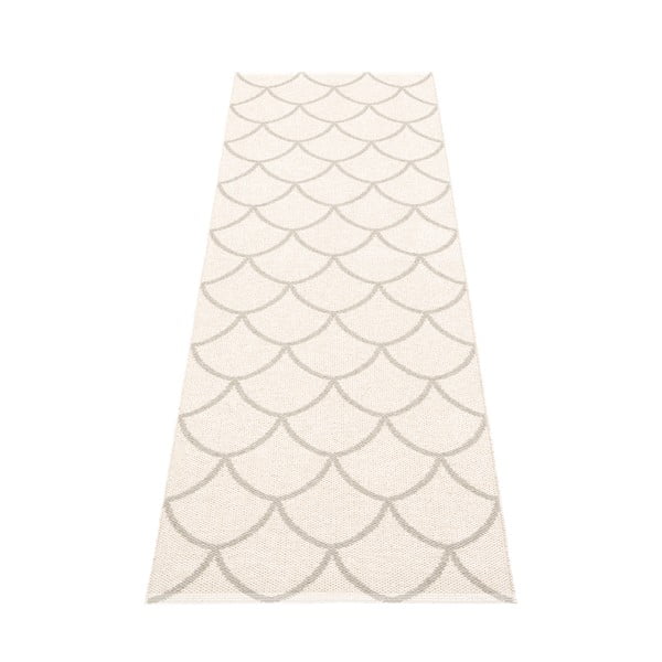 Krémszínű kültéri-beltéri futószőnyeg 70x225 cm Kotte Linen – Pappelina-image-2
