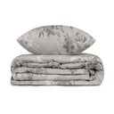 Szürke egyszemélyes renforcé pamut ágyneműhuzat 140x200 cm Elena – Mijolnir