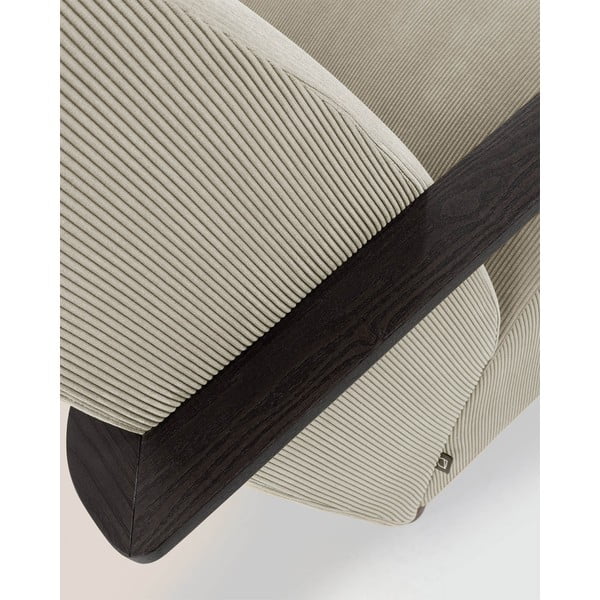 Bézs fotel Meghan - Kave Home-image-1