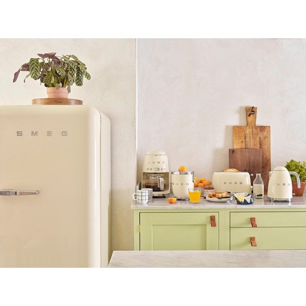 50's Retro Style krémfehér vízforraló - SMEG-image-1