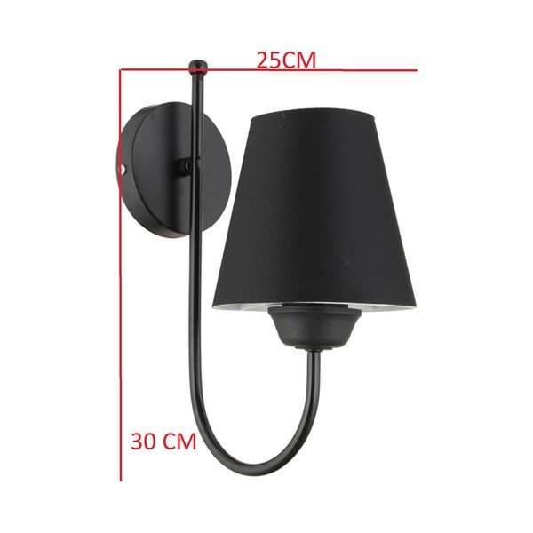 Fekete fali lámpa Sconce S - Magenta Home-image-1
