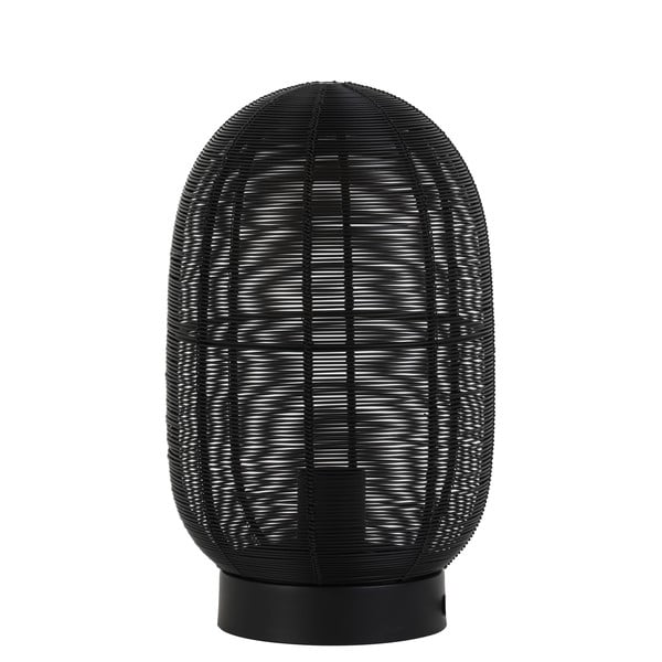 Fekete asztali lámpa (magasság 30 cm) Ophra – Light & Living-image-4