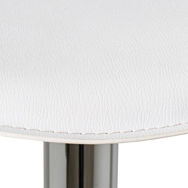 Fehér kárpitozott állítható magasságú bárszék szett 2 db-os (ülésmagasság 73 cm) – Casa Selección-image-3