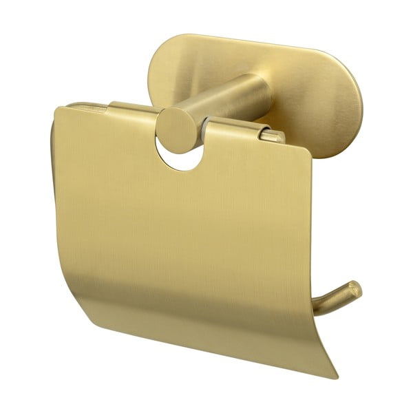 Öntapadós rozsdamentes acél WC-papír tartó Orea Gold – Wenko-image-3
