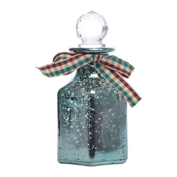 Zöld dekorációs üveg palack - Ewax