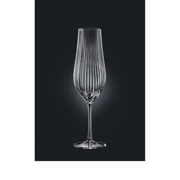 Tulipa Optic 6 db-os pezsgőspohár szett, 170 ml - Crystalex-image-1