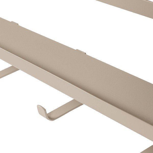 Bézs fali fogas polccal 50 cm Quinn – WOOOD-image-4