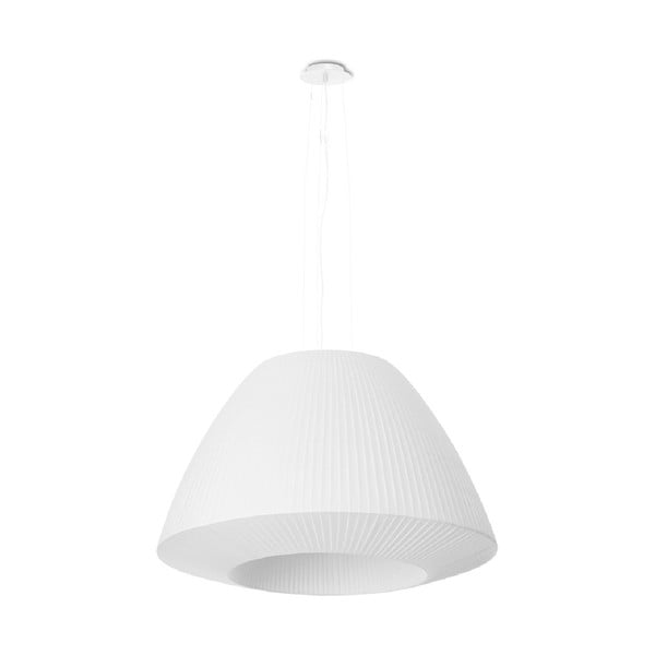 Fehér függőlámpa üveg búrával ø 60 cm Soprano - Nice Lamps