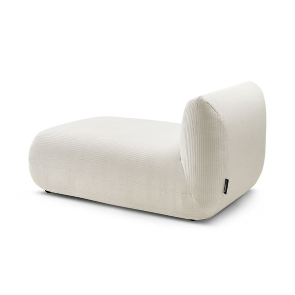 Fehér kordbársony kanapé modul Lecomte – Bobochic Paris-image-3