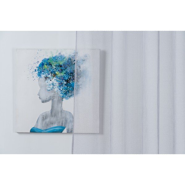 Szürke átlátszó függöny 140x245 cm Miko – Mendola Fabrics-image-3