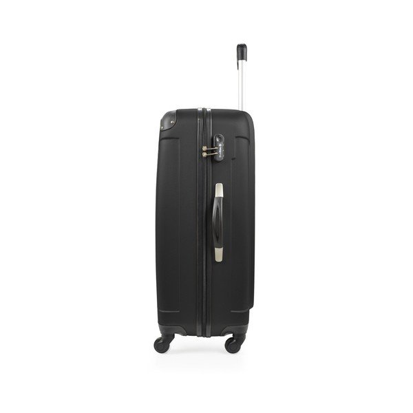 Fekete gurulós bőrönd, 37 l - Bluestar-image-1