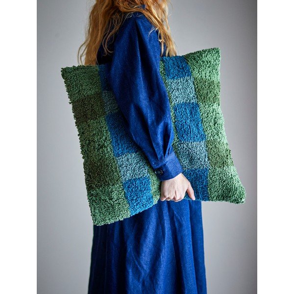 Pamut díszpárna 50x50 cm Pil – Bloomingville-image-3