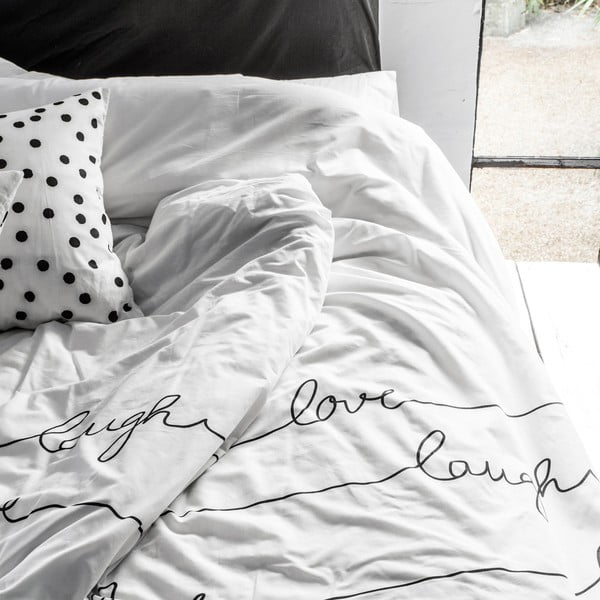 Live pamut paplanhuzat, 140 x 200 cm - Blanc-image-3