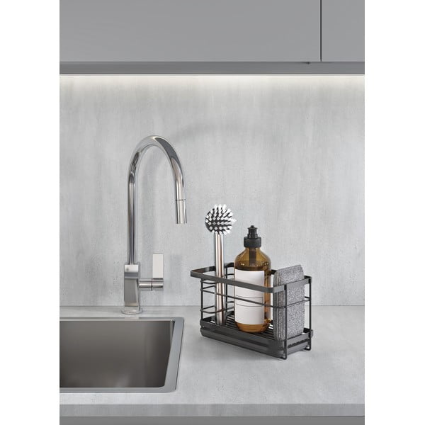 Öntapadós fém mosogatóeszköz tartó Tokyo Lava – Metaltex-image-3