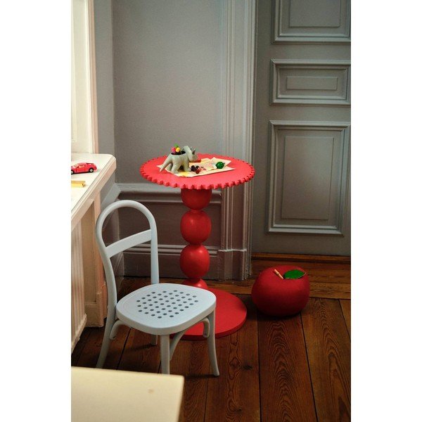 Mangófa kerek tárolóasztal ø 44 cm Ives – Jotex-image-1