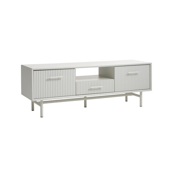 Szürke TV-állvány 140x50x45 cm Palma – Unique Furniture-image-2