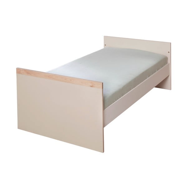 Bézs-natúr színű babaágy állítható magassággal 70x140 cm Jil – Roba-image-3